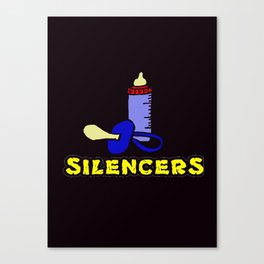 Silencers Canvas Print