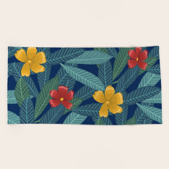 Botanical Beach Towel