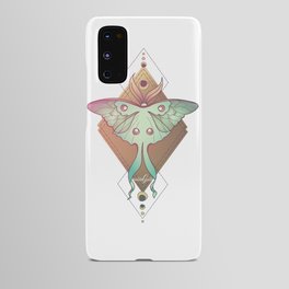 Luna Moth Magenta Android Case