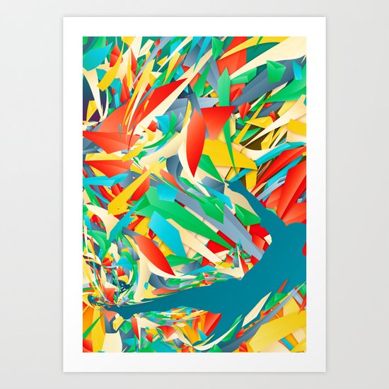 Slide Tackle | Soccer | I Love This Game Art Print