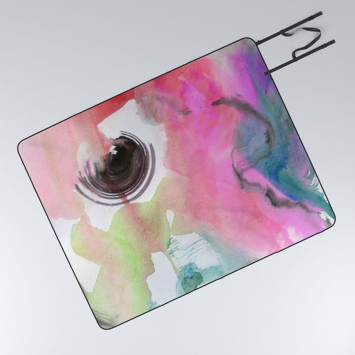 abstract candyclouds N.o 3 Picnic Blanket