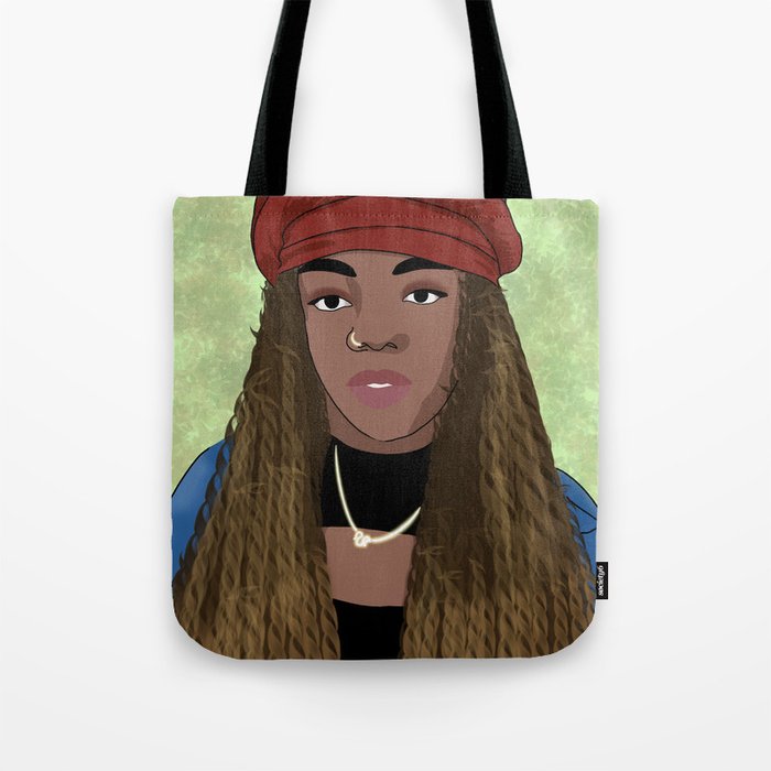 Red Head Wrap Tote Bag