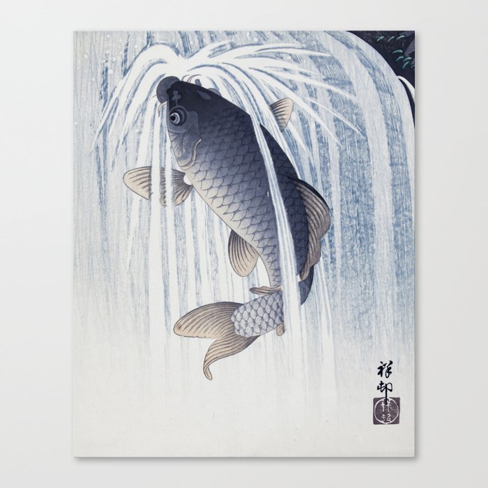 Japanese carp Canvas Print