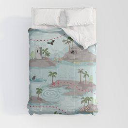 Dangerous waters Comforter