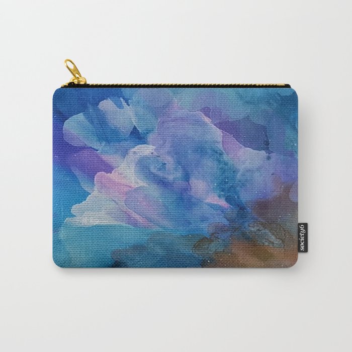 Bloom Up Abstract Carry-All Pouch