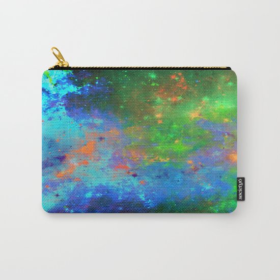 Speed Of Light - Abstract space painting Carry-All Pouch
