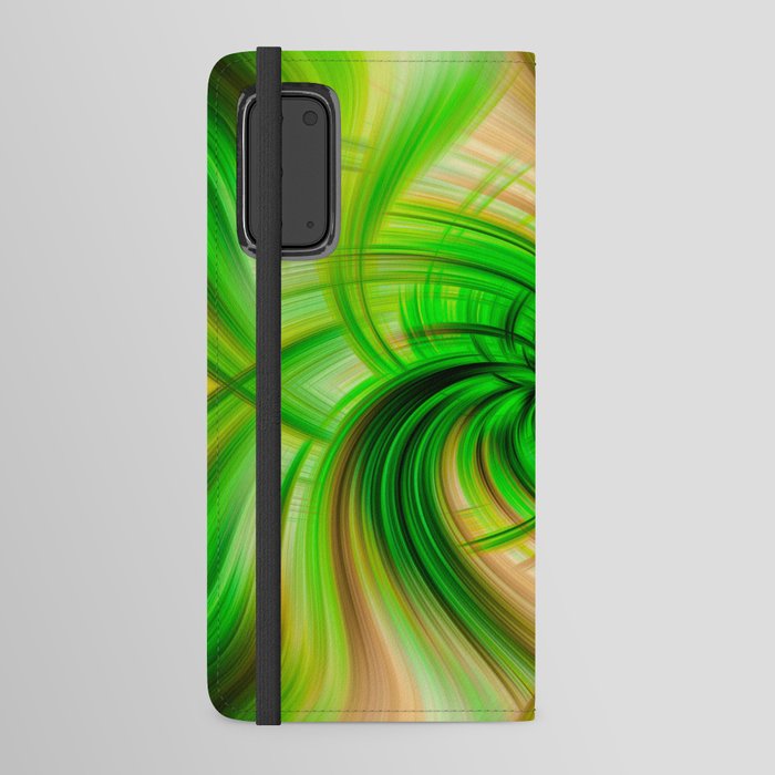 Green Power Android Wallet Case