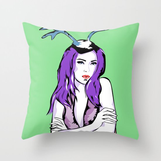 Catarsis Throw Pillow
