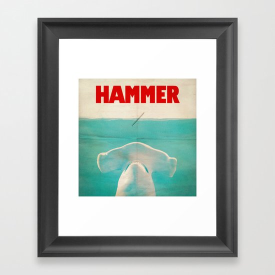 Hammer (square format) Framed Art Print