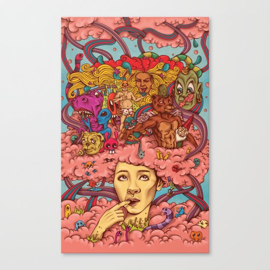 Frivolous Canvas Print