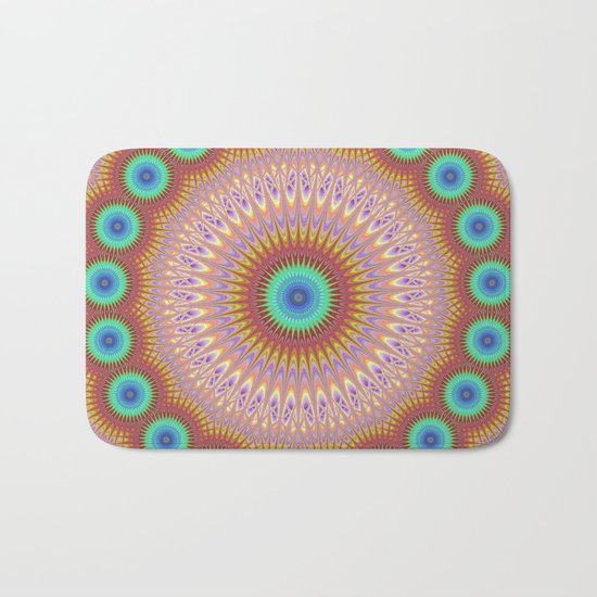 Stingy mandala Bath Mat
