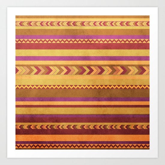 aztec I Art Print