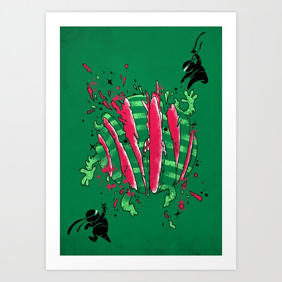 SAYONAR SAIKA! Art Print