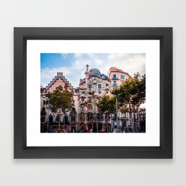 Casa Batllo Framed Art Print | Barcelona, Landscape, Travel, Photo, Arquitecture, Monument, Paisajes, Viajes, Antonigaudi, Vacations 