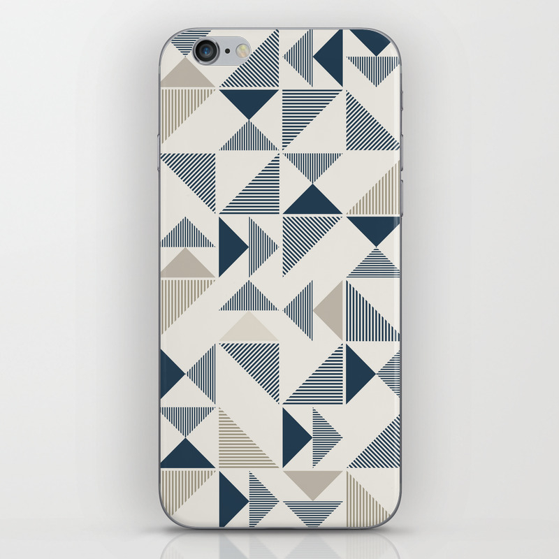 Retro Mcm Triangle Wallpaper Iphone Skin By Old Soul Retro Society6