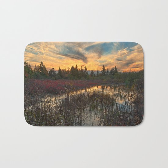 Autumn Dolly Sods Sunset Bath Mat