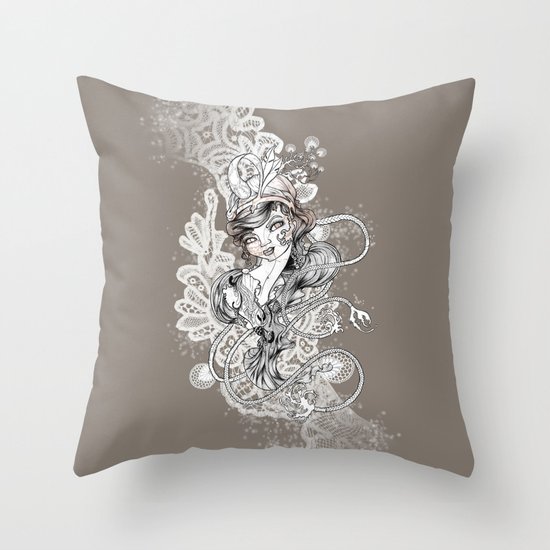 Gipsy Throw Pillow