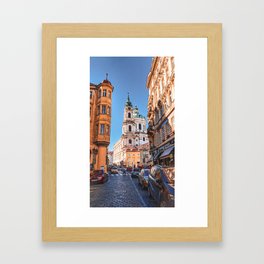Colorful Prague, Czech Republic Framed Art Print