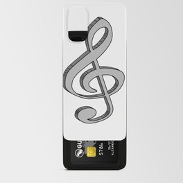 Treble Clef In 3D Android Card Case