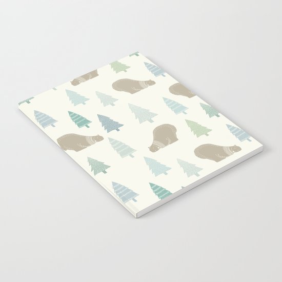 Merry Christmas Polar bear - Animal pattern Notebook