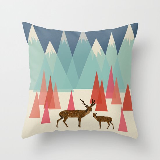 Climb Every Mountain Throw Pillow