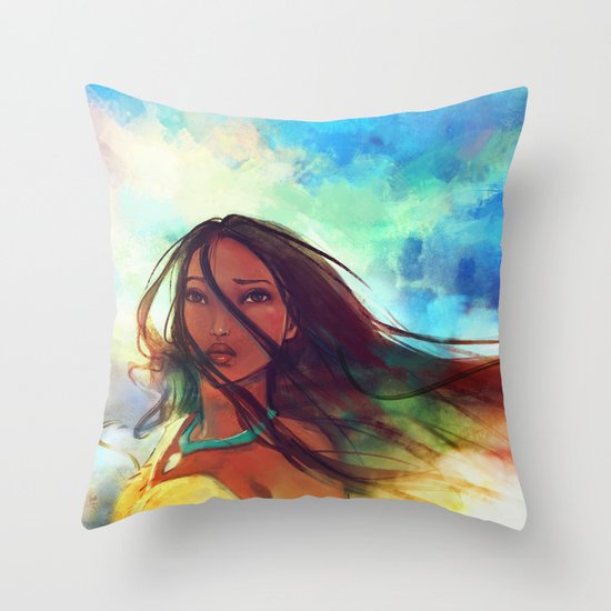The Wind... Throw Pillow