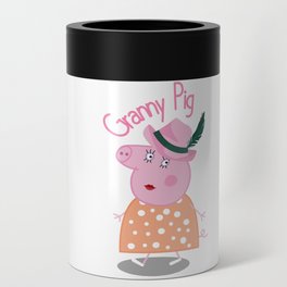 Granny Pig,Grandma Pig tee,Gift for Grandmother Can Cooler