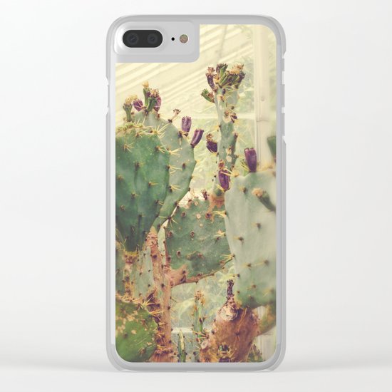 Desert Vibes Clear iPhone Case