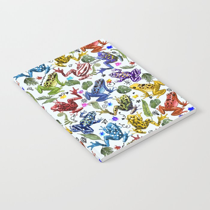 Colorful Poison Frog Notebook