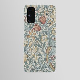William Morris Vintage Golden Lily Soft Slate & Manilla Android Case