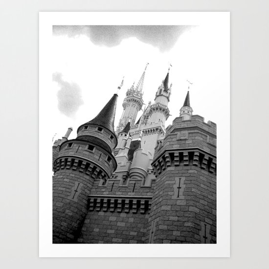 Disney Castle Art Print
