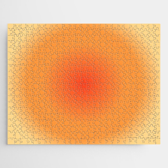 Burning Sun Soft Ombre Jigsaw Puzzle