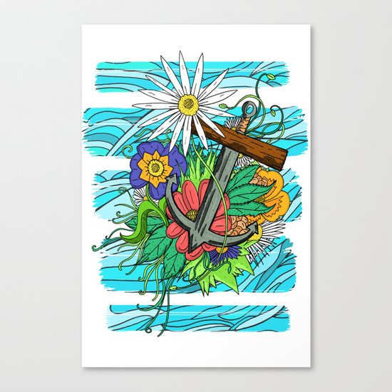Nature's Anchor Canvas Print