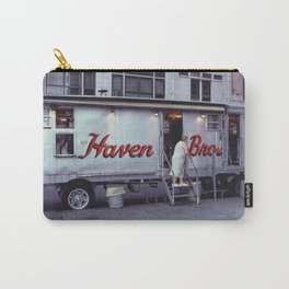 Since 1893 - Providence Haven Brothers Food Truck - oldest food truck in the United States color photographic portrait - photography Carry-All Pouch | Foodtruck, Photographs, Rhodeisland, Color, Landmarks, Iconic, Oldest, Kennedyplaza, Newport, Cityhall 