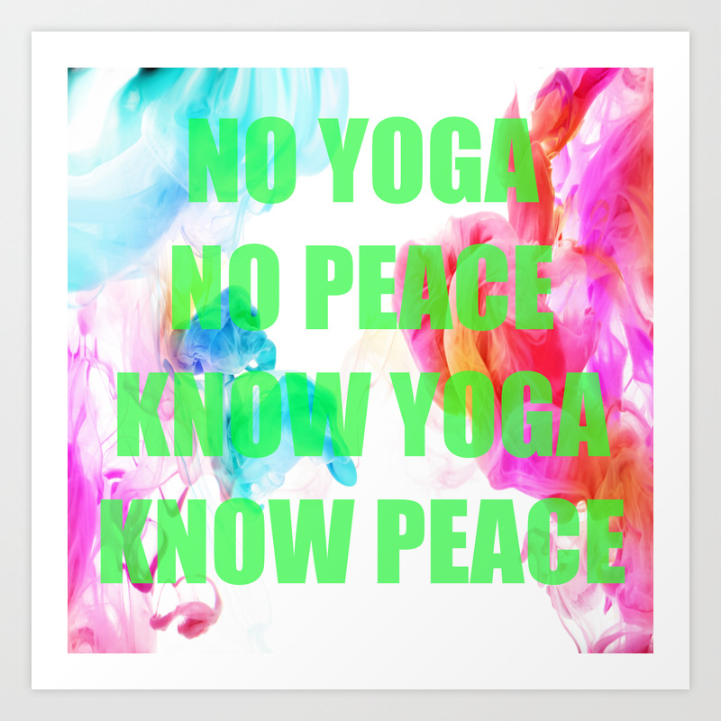 peace yoga products