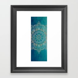 Mandala of Light Framed Art Print