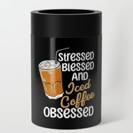 Iced Coffee Obsessed Can Cooler