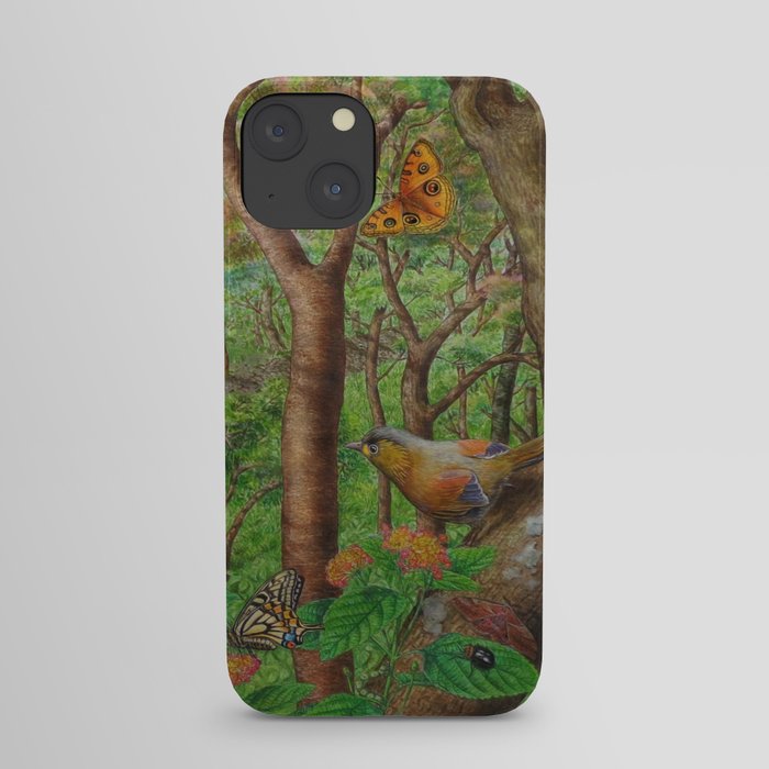 Beautiful forest iPhone Case