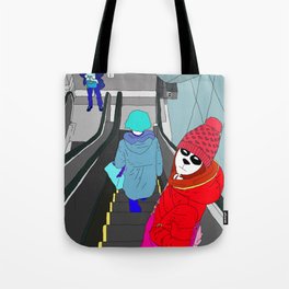 Escape From Below Tote Bag