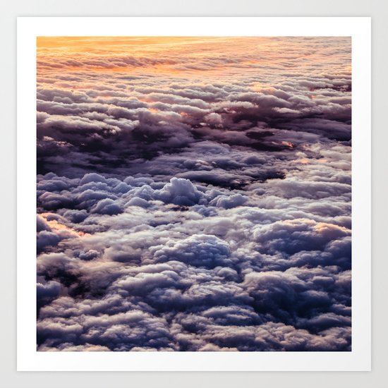 Above the Clouds Art Print