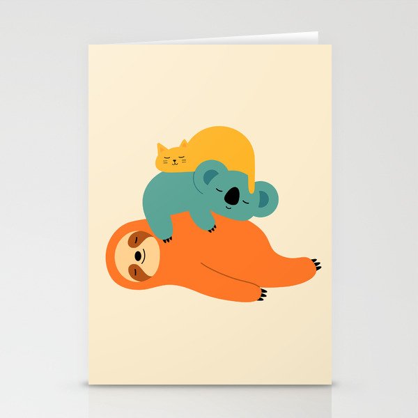 Being Lazy Stationery Cards