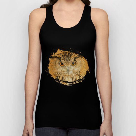 OWL RIGHT ON THE NIGHT Unisex Tank Top