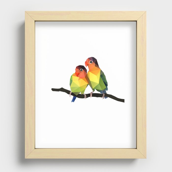Love Bird. Recessed Framed Print