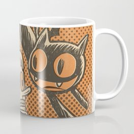 Bat Cat and Candle Coffee Mug