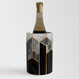 Charcoal Hexagons Wine Chiller