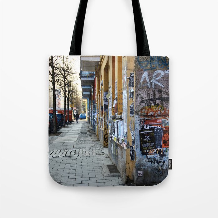 BERLIN - Street photography - slap tag Tote Bag