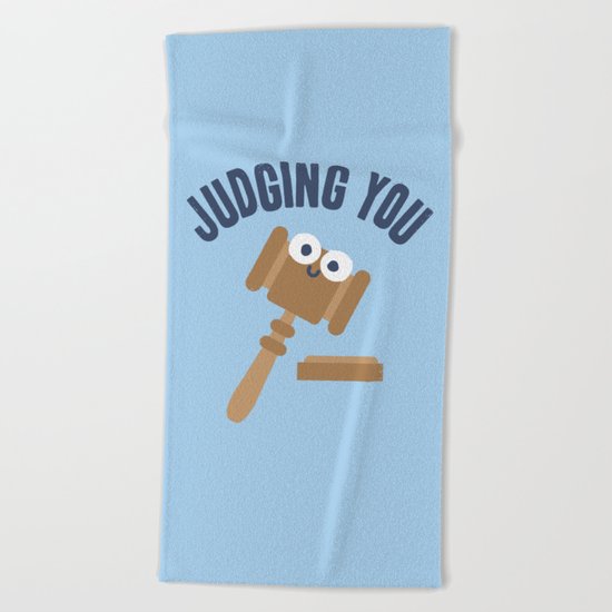 Held In Contempt Beach Towel