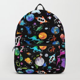 Dinosaur Astronauts In Outer Space Backpack