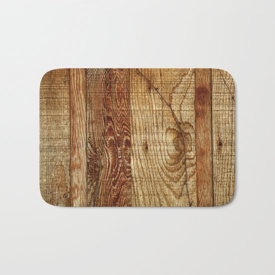 Wood Photography Bath Mat