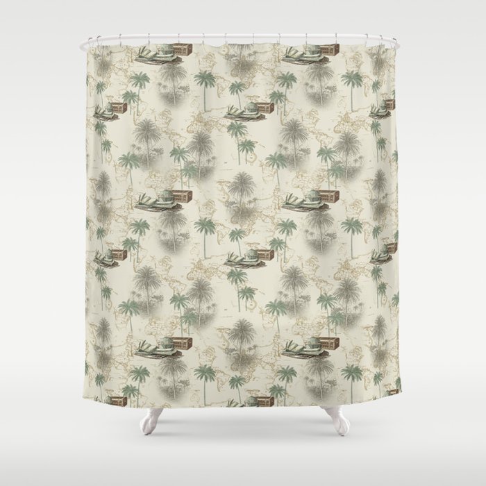 exotic travel Shower Curtain